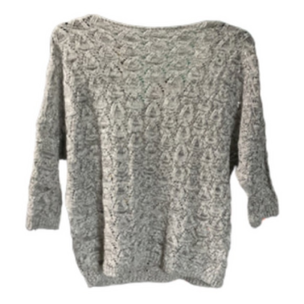 Women’s Knitted Basic 3/4 Sleeve Top Size M